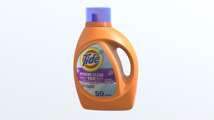 bottle of detergent 3D Model