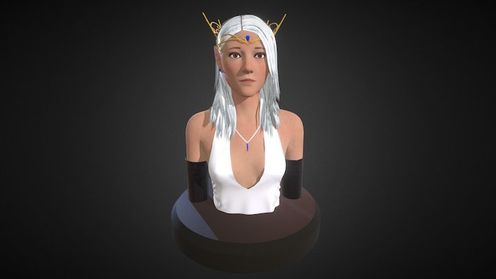 Snow elf 3D Model