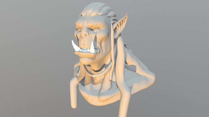 Warcraft sketch 3D Model