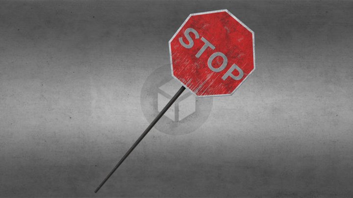 Stop – Modello 3D gratuito STL