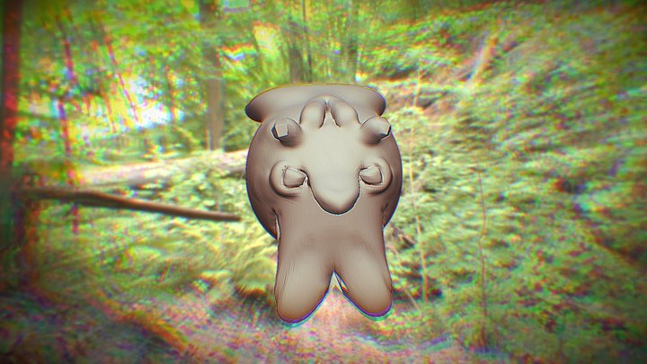 Mesh Monster 3D Model