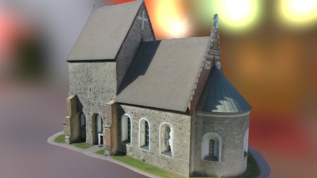 Gamla Uppsala kyrka 3D Model