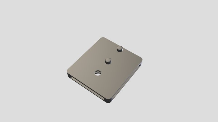 arm band plate 3D Model