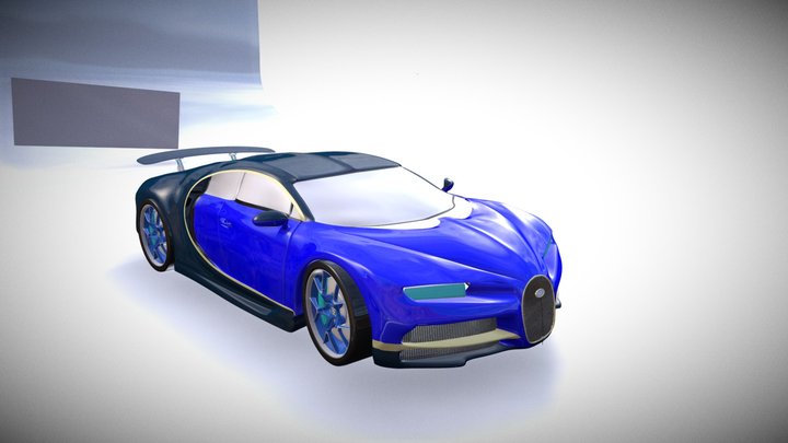 3D Bugatti 3D Model