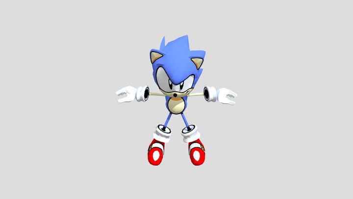 Roblox Junio Sonic Retake 3D Model