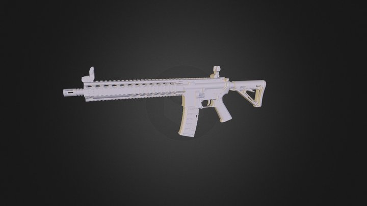 Weapon / MK18 3D Model