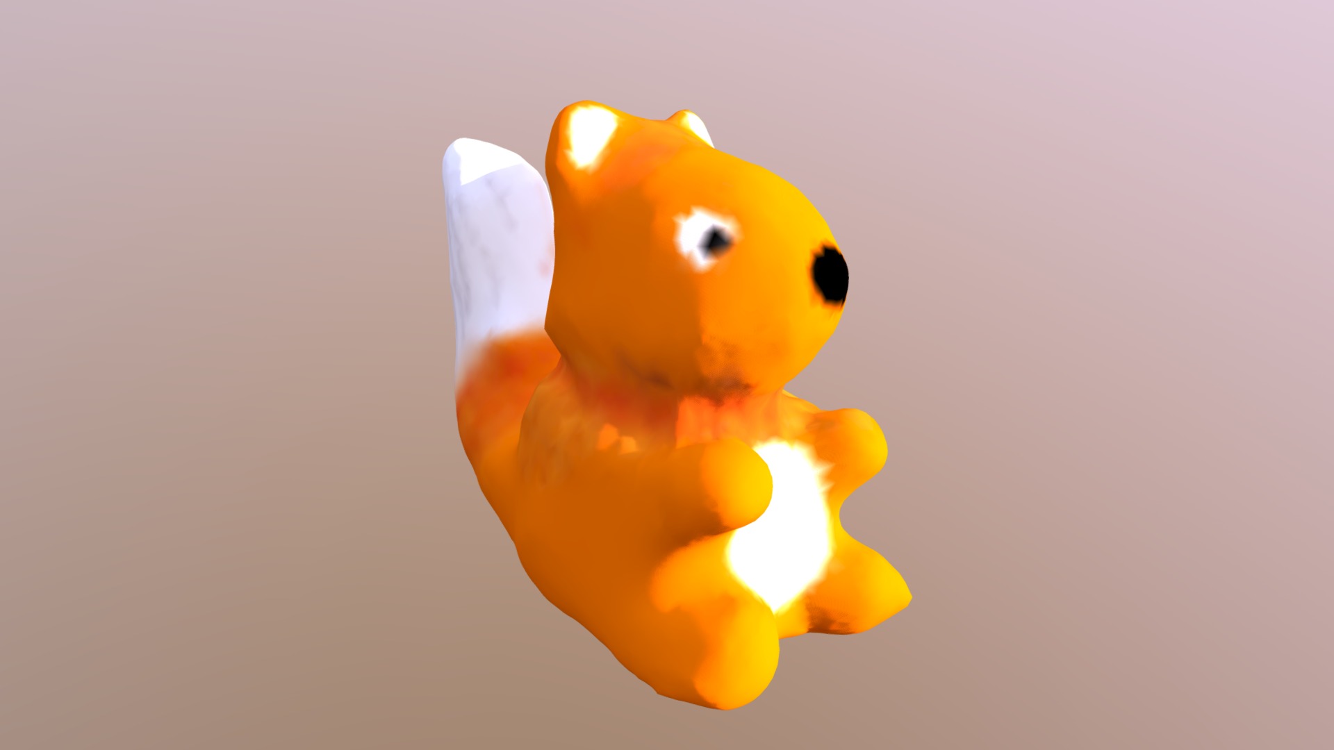 Squirrel high-poly