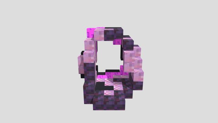 Wither Storm Bowels Entrance 3D Model