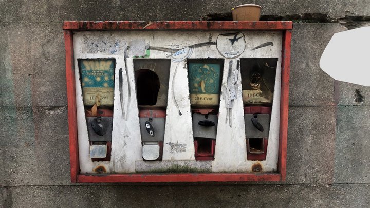 Chewing Gum Machine - ChiemgauStraße 3D Model