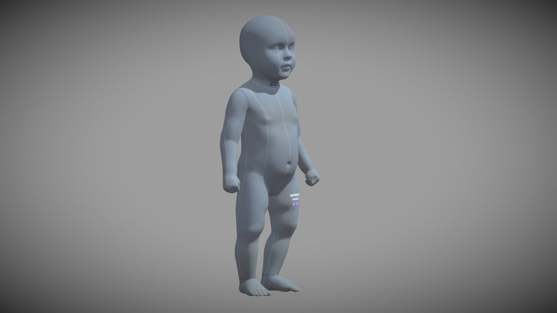 6-9 meses - Manequim - 3D model by mym.form [56c8435] - Sketchfab