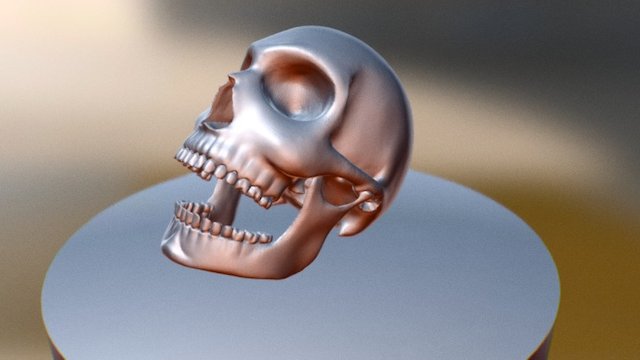 SculptJanuary#30 Skull