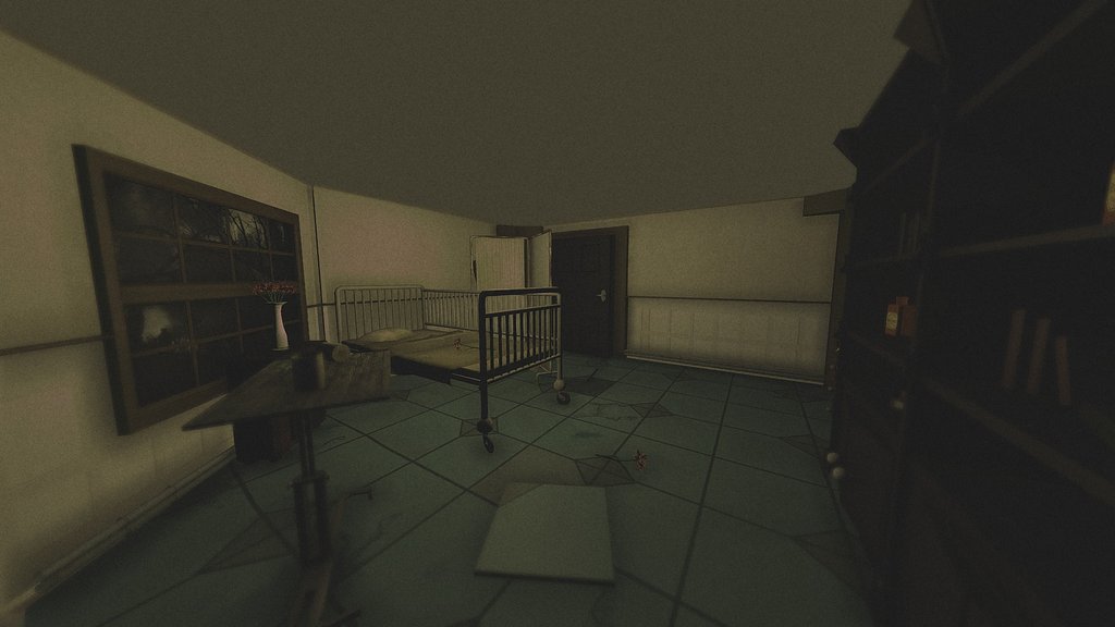 Horror Hospital Room