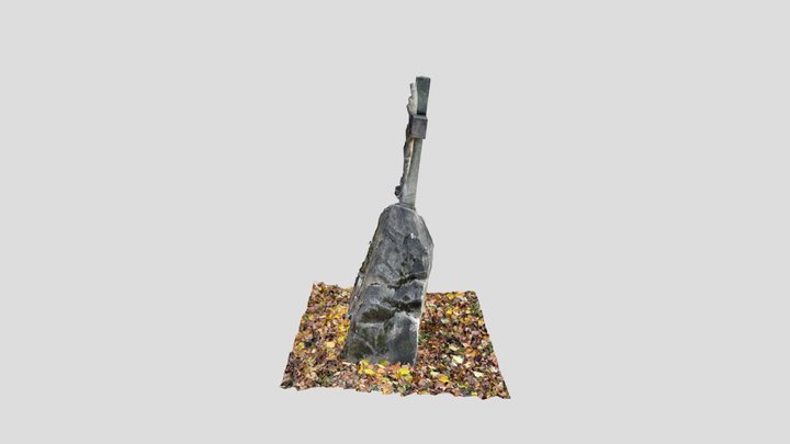 Tombstone #005 3D Model