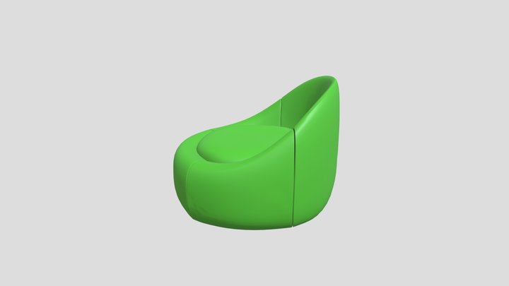 Bag Chair 3D Model