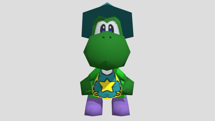 Yoshi (Horror Land) – Free 3D Model STL