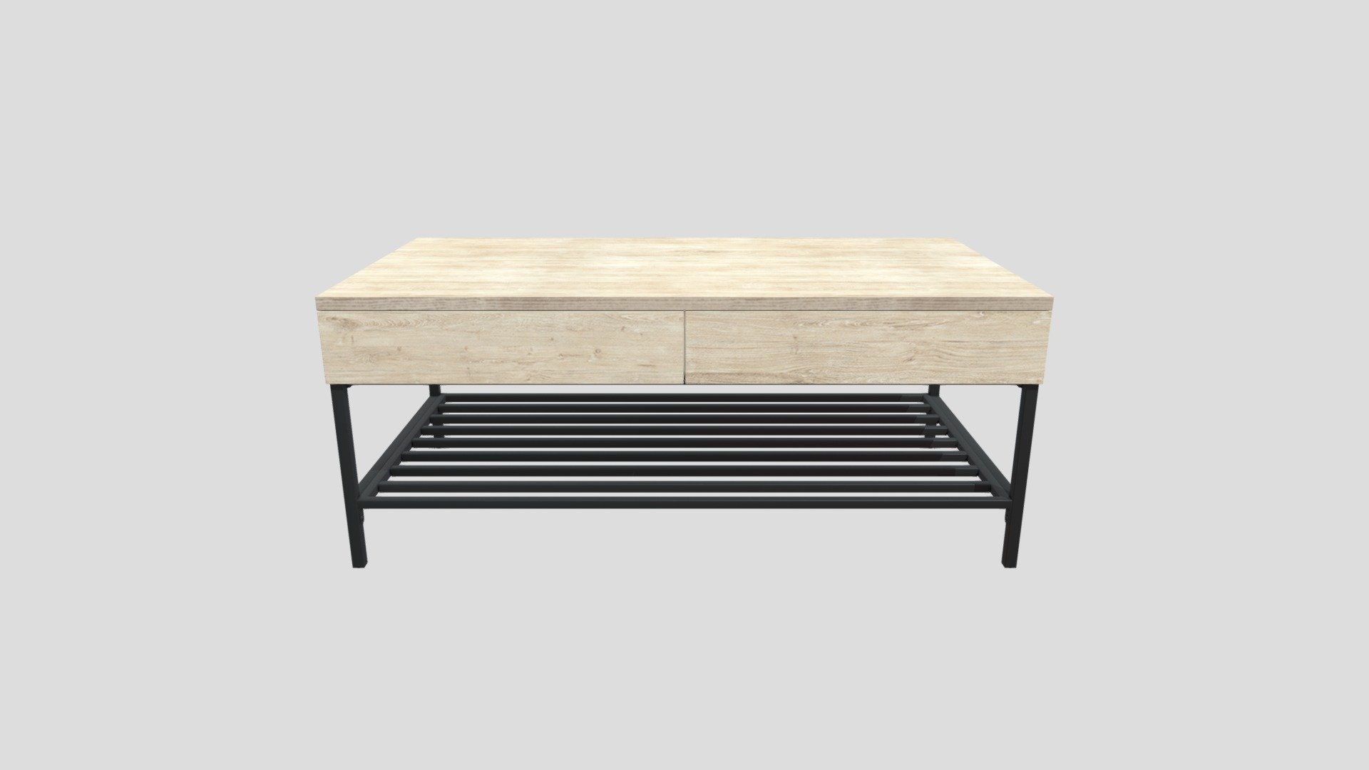 coffee table — Sketchfab embed 3D viewer