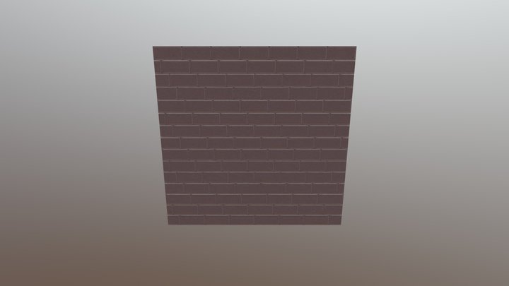 Modular wall 3D Model