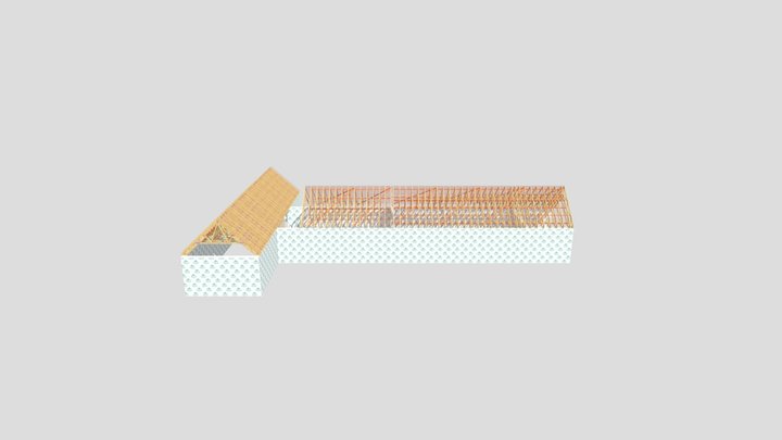 OPT 1 - House Roof - BW & LM – Free 3D Model STL