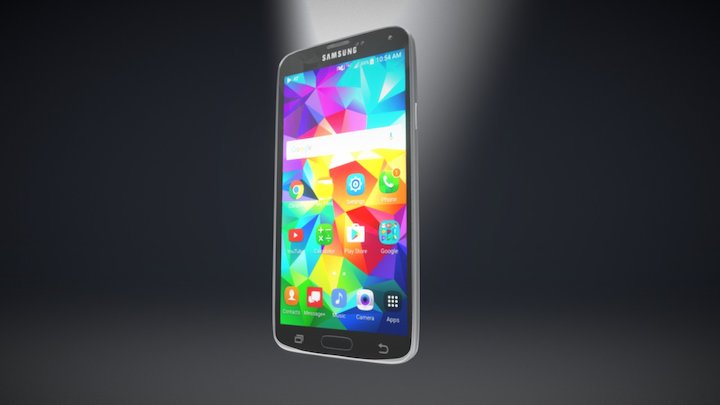 Samsung S5 3D Model