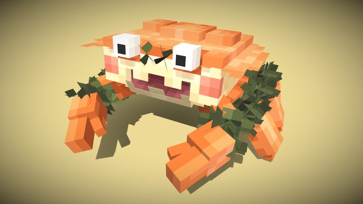 Klawf - Minecraft Cobblemon Style 3D Model