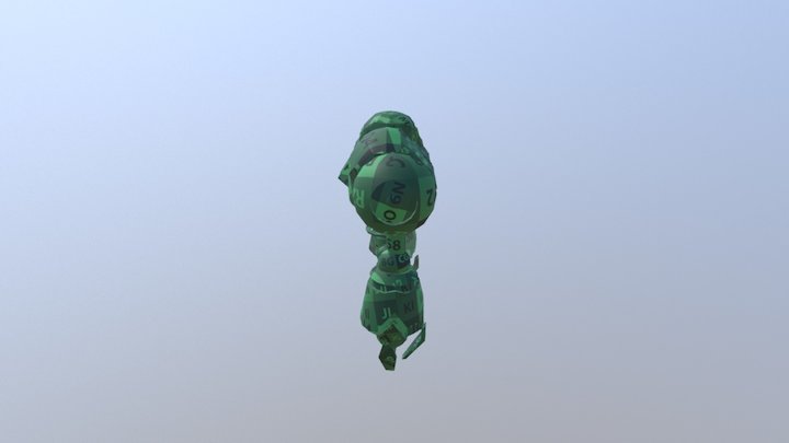 Robot UV Full Body 3D Model