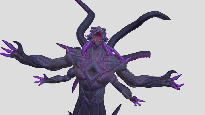 The Dark Presence - Fortnite Zero Hour 3D Model