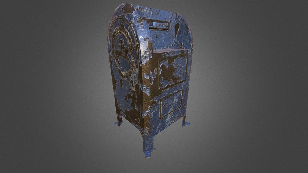 Mail Box - 3D model by skeyper0 [56cef02] - Sketchfab