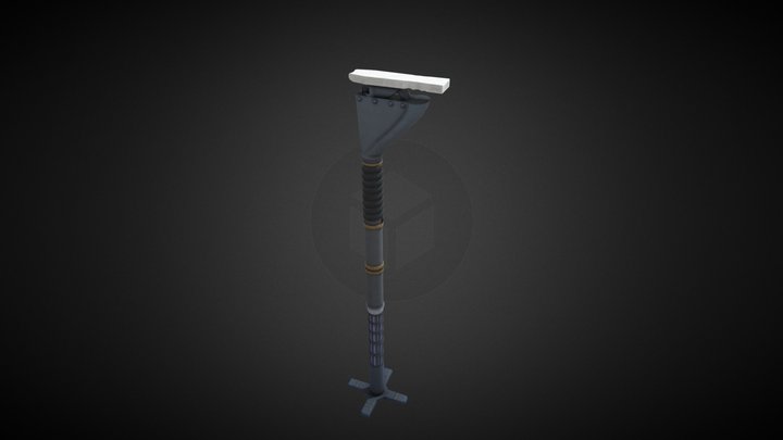 Cane Gun 3D Model