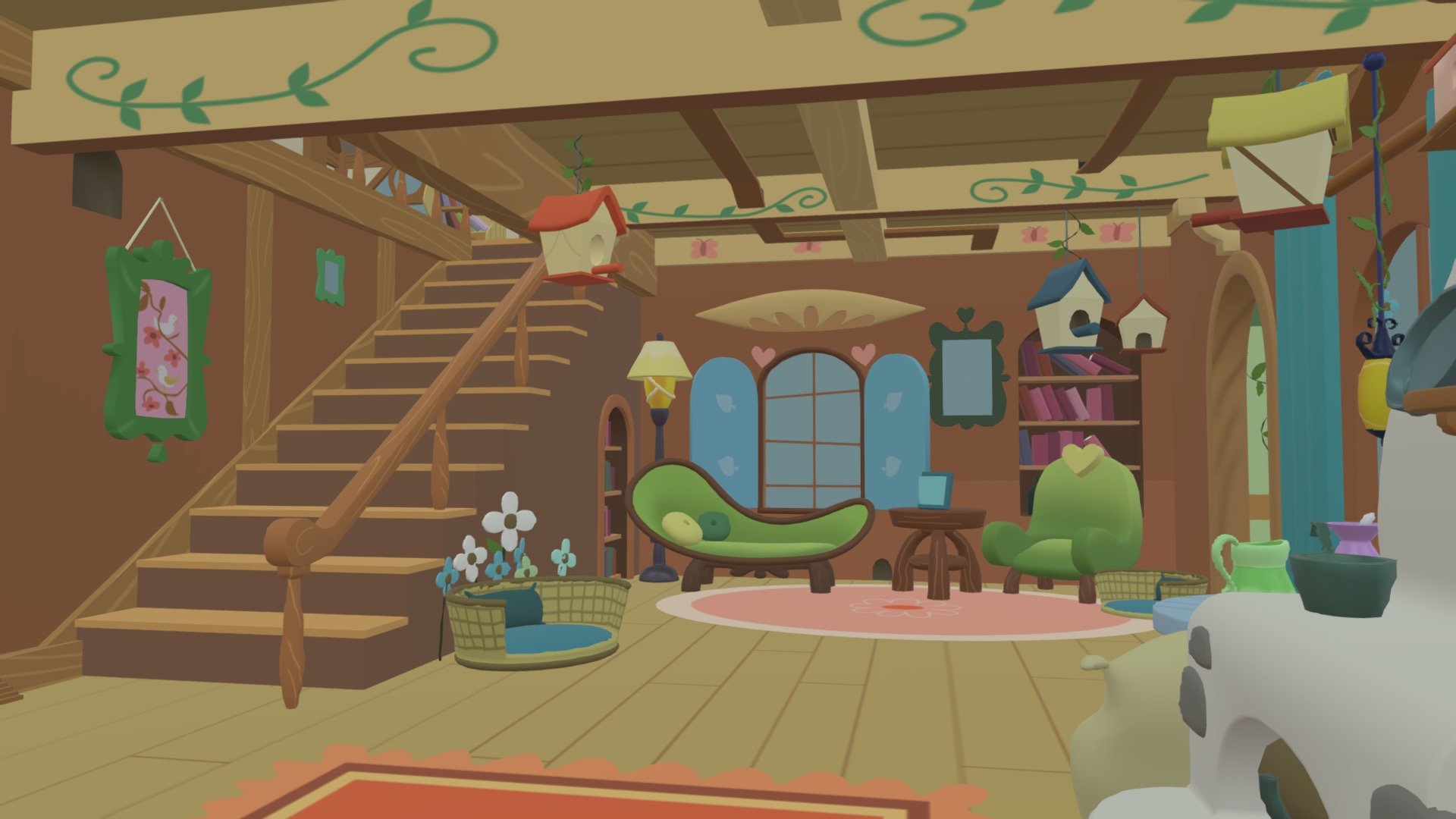 Fluttershy Cottage Inside - Buy Royalty Free 3D model by ED+ (@EDplus)  [56d06a9]