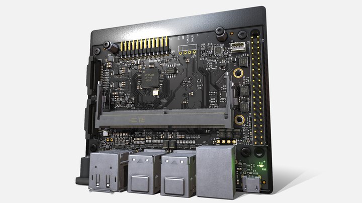 Jetson NX Development Kit (Model P3518) - NVIDIA 3D Model