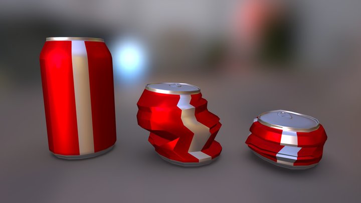 Soda can 3D Model