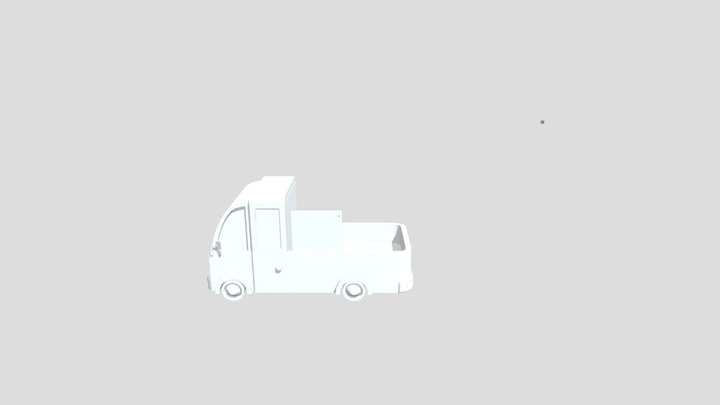 Mini Honda Truck 3D Model
