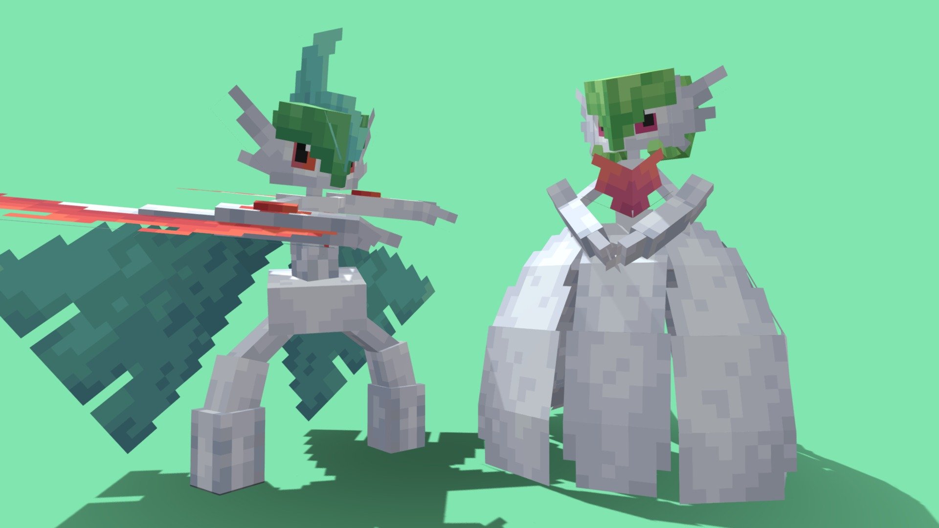 MEGA GARDEVOIR POKEMON 3D model 3D printable