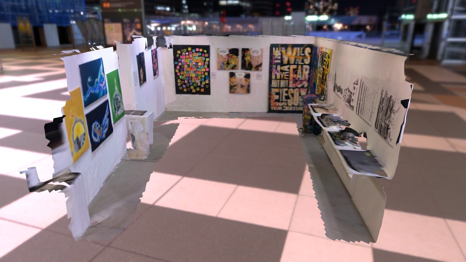 Kevin Art Exhibition Stage