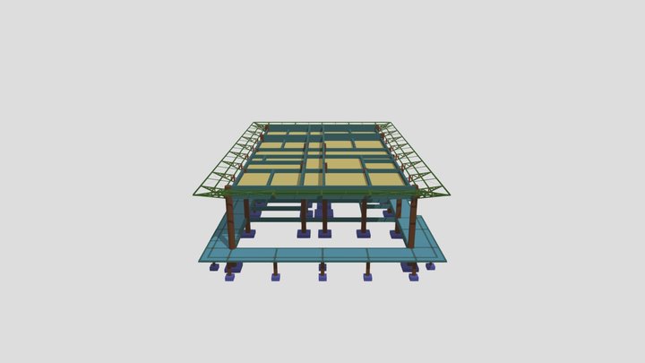 PROJETO_EST_CLUBE BLOCO 1 – Free 3D Model STL