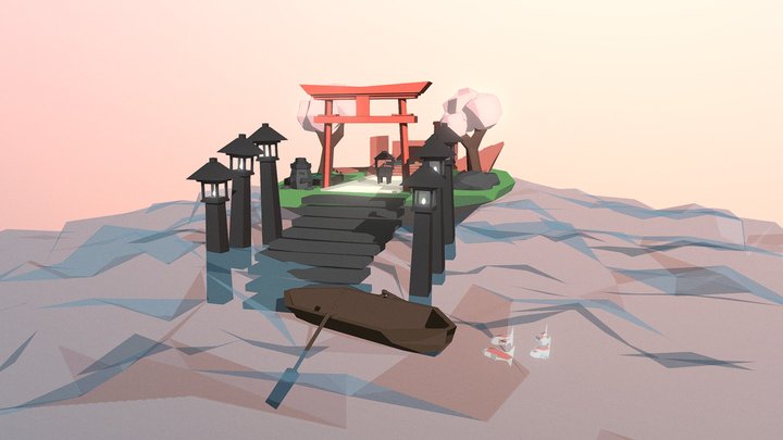 Shrine of the Devastated 3D Model
