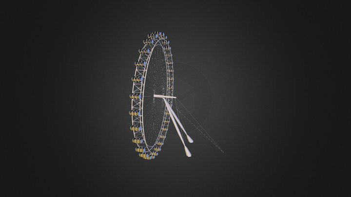 London Eye 3D Model