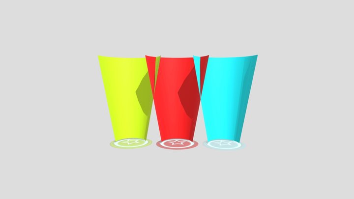 Mobile - Talking Gummy Bear - Dishes 3D Model