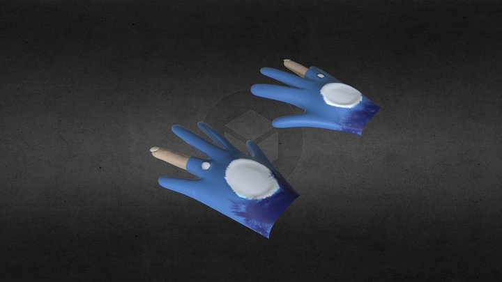 Glove Weapon 3D Model