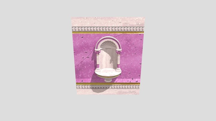 SM_SInk Wall_CAO 3D Model