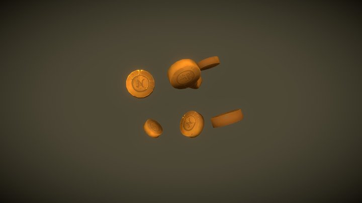 Coins 3D Model