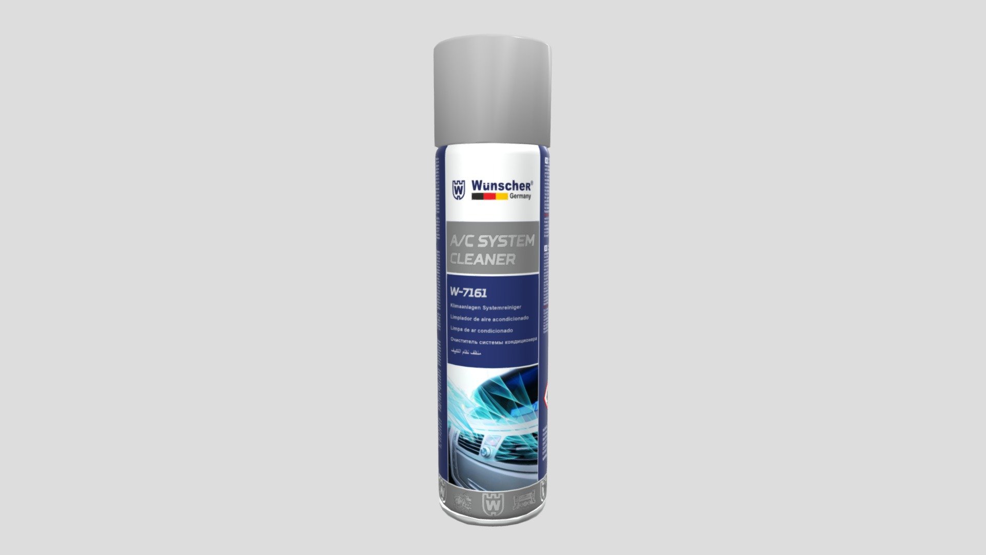 W7161 A/C System Cleaner — Sketchfab embed 3D viewer