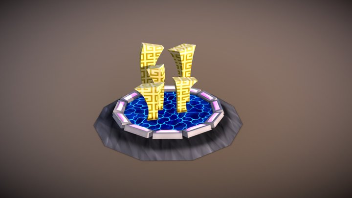 round_fountain 3D Model