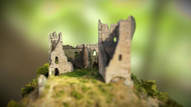 Château de Miglos V1 3D Model