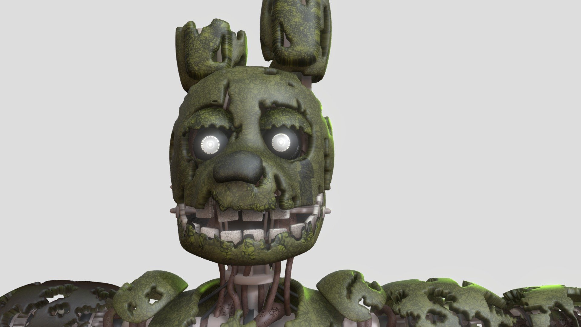 Springtrap - Download Free 3D Model By Fnafmodeluploader [56dd30b ...