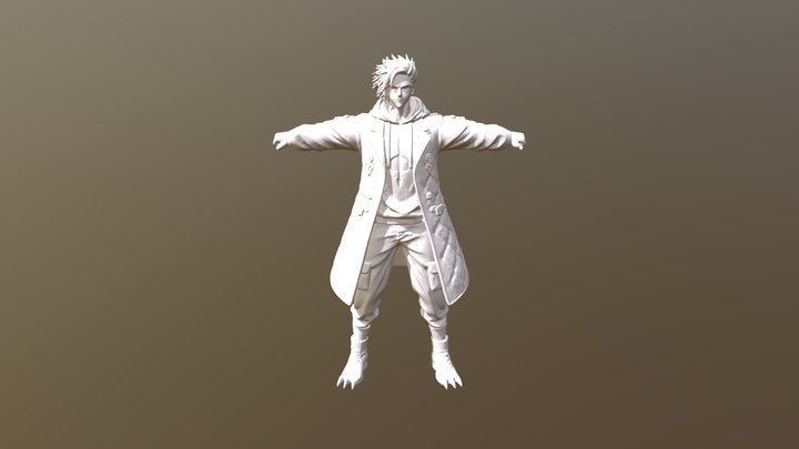 Dark-Winged Adventurer 3D Model