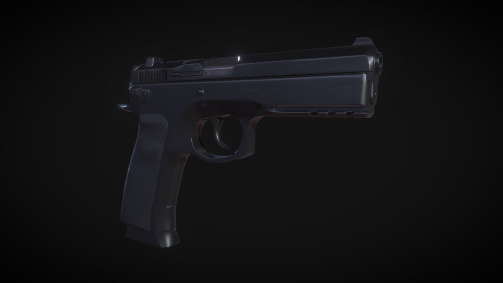 CZ-75 - 3D model by Mapen [56ddf66] - Sketchfab