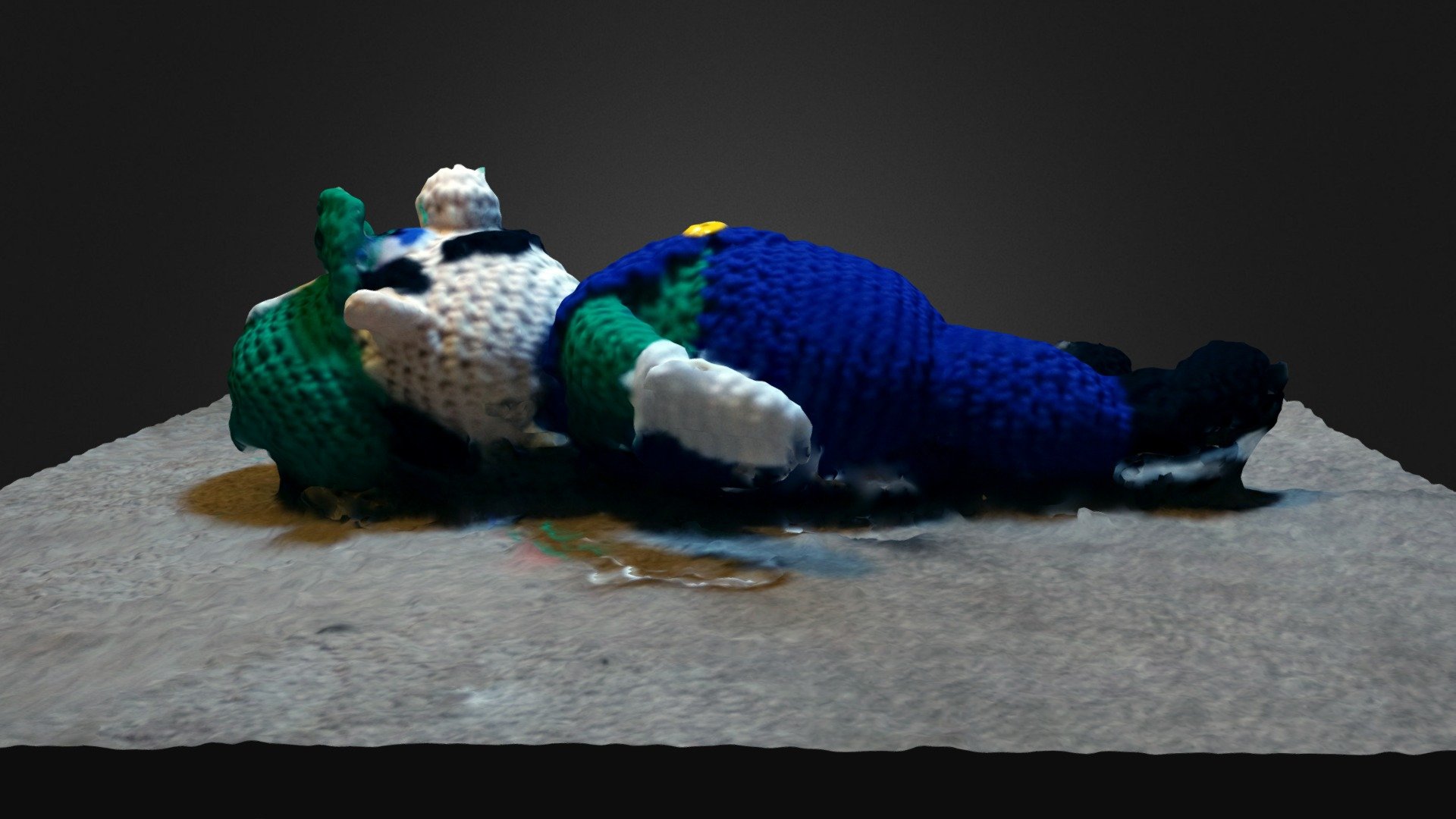 Crochet Luigi Scan