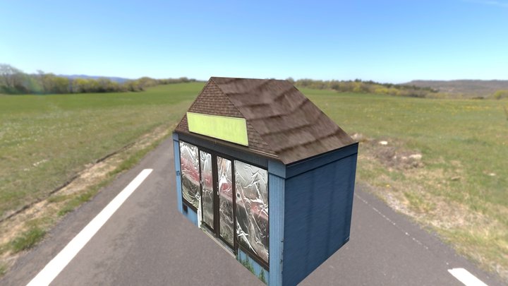 Tin House on Jane 3D Model