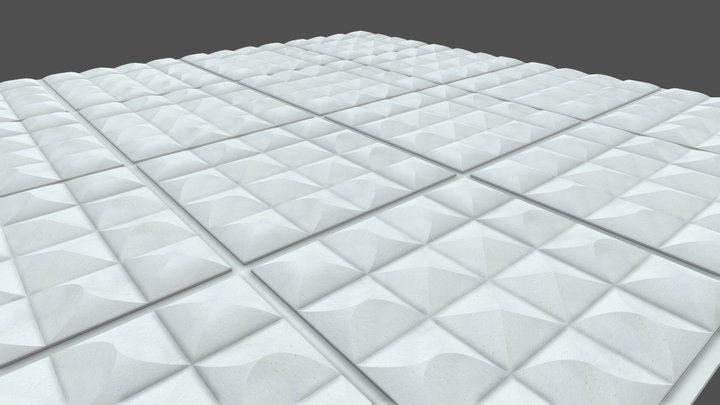 Composition Tiles_TA-EA-038-2424-200-007-001 Ape 3D Model